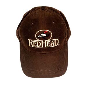 Redhead Baseball Cap Hat Men’s Size Adjustable Color Brown Embroidered Logo